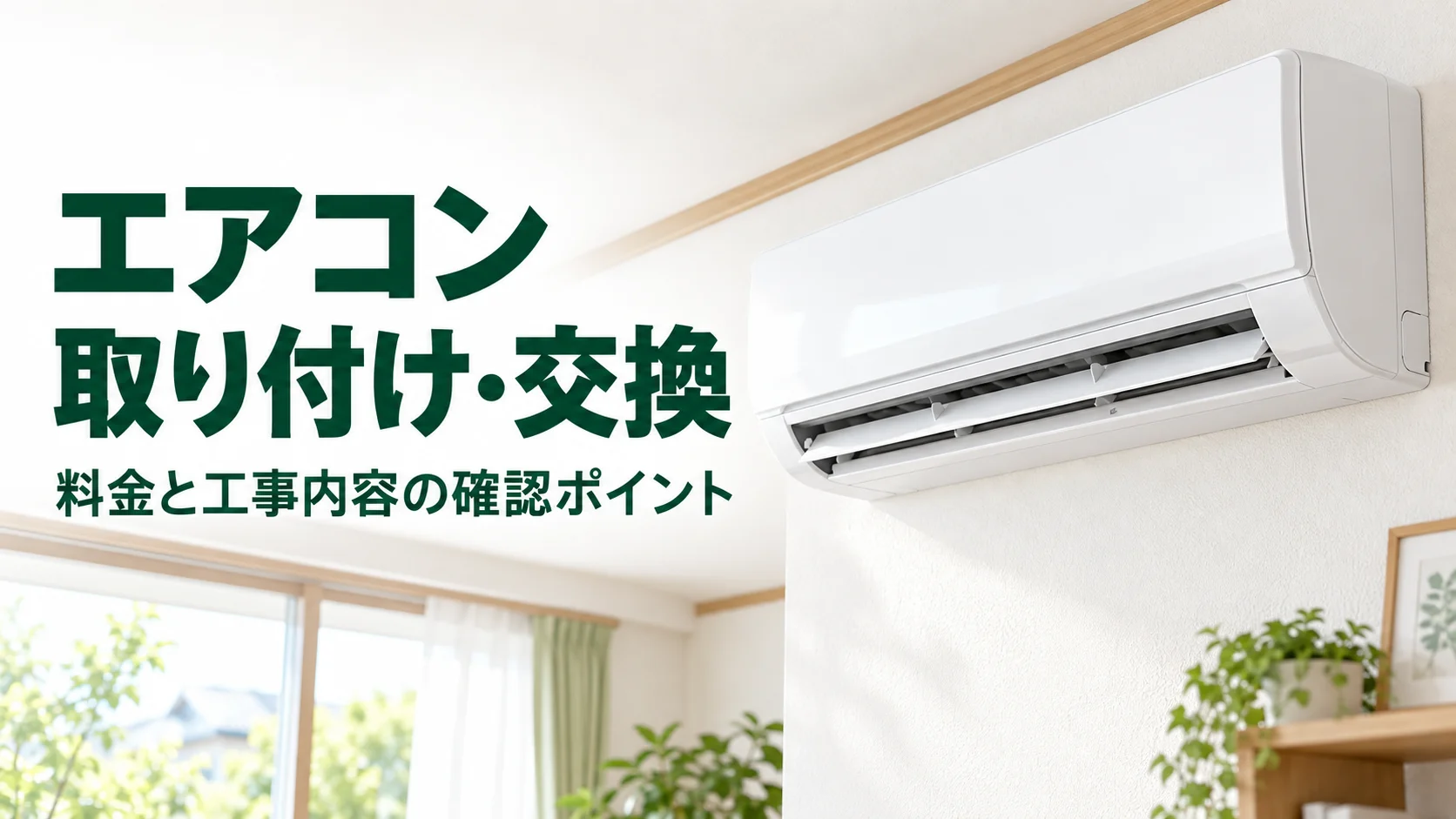 筑紫野市でエアコン取り付け・交換を頼むには？料金・工事内容・保証の確認ポイント